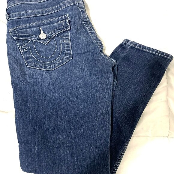 Excellent Condition - True Religion Skinny Jeans – Women’s Size 27 Big SALE!! - Picture 2 of 3